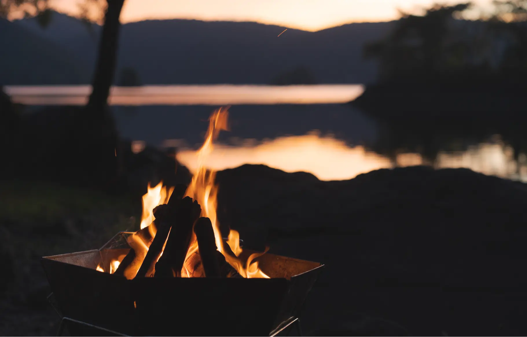 夕焼けの海